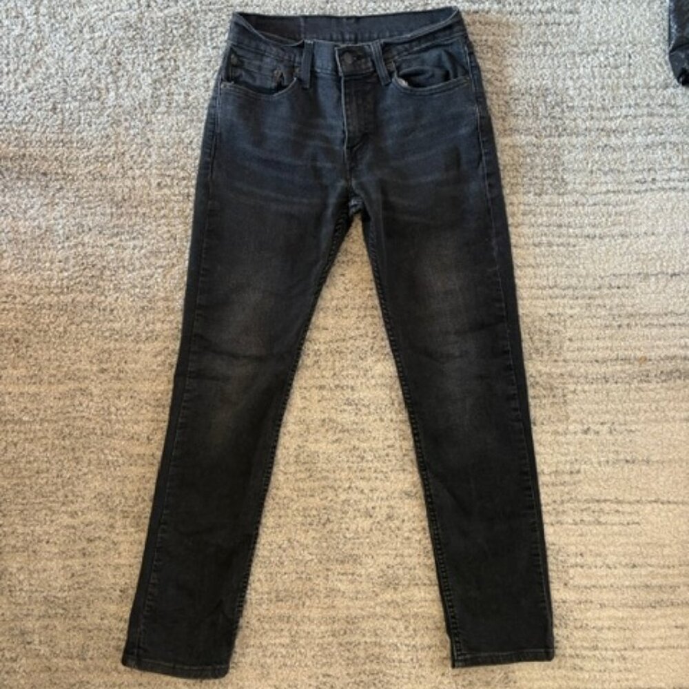 Blakc Worn W29 L30 Levi Jeans